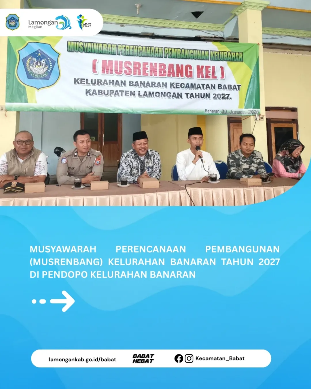 Foto: Musyawarah Perencanaan Pembangunan (Musrenbang) Kelurahan Banaran Tahun 2027