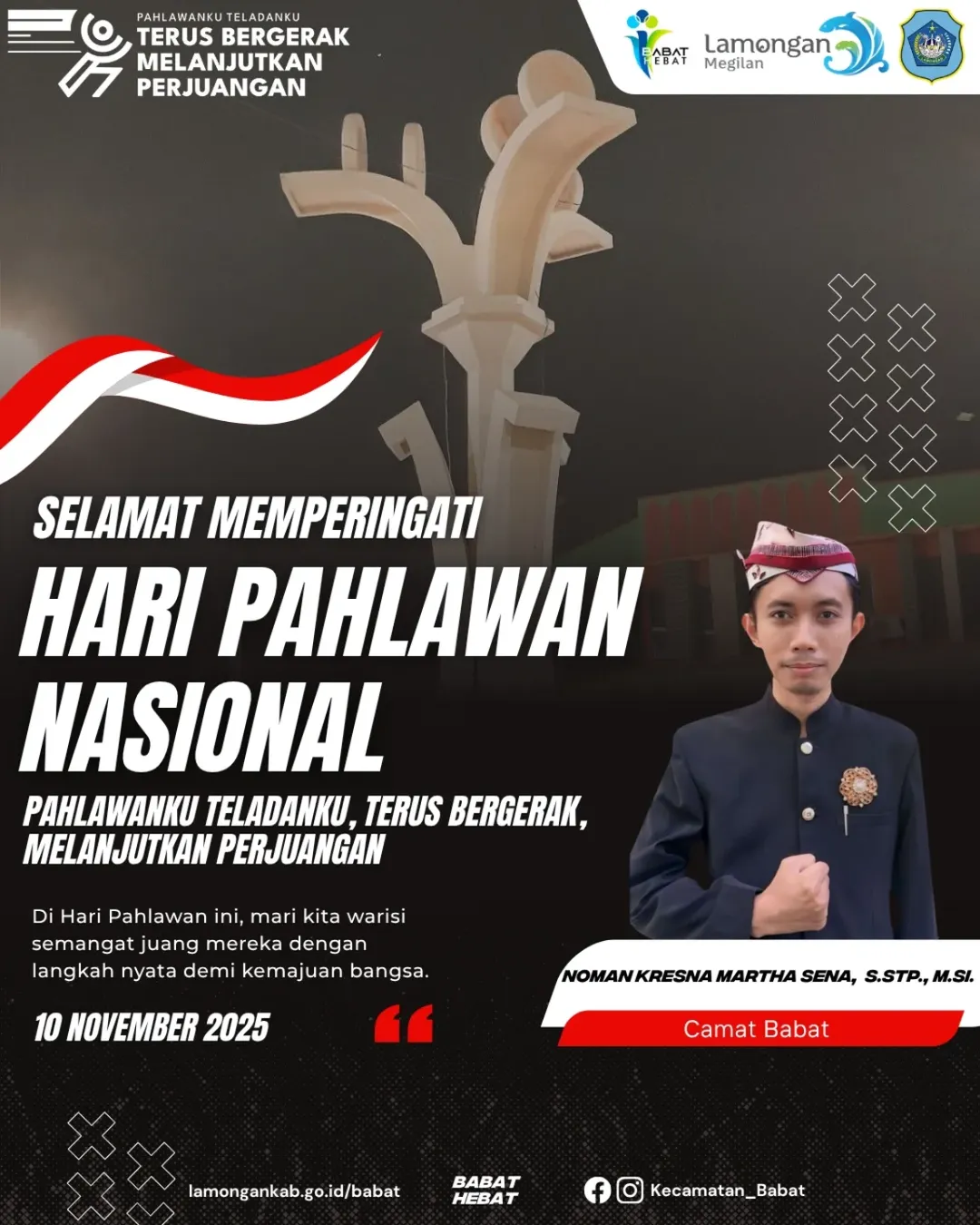 Foto: SELAMAT MEMPERINGATI HARI PAHLAWAN NASIONAL