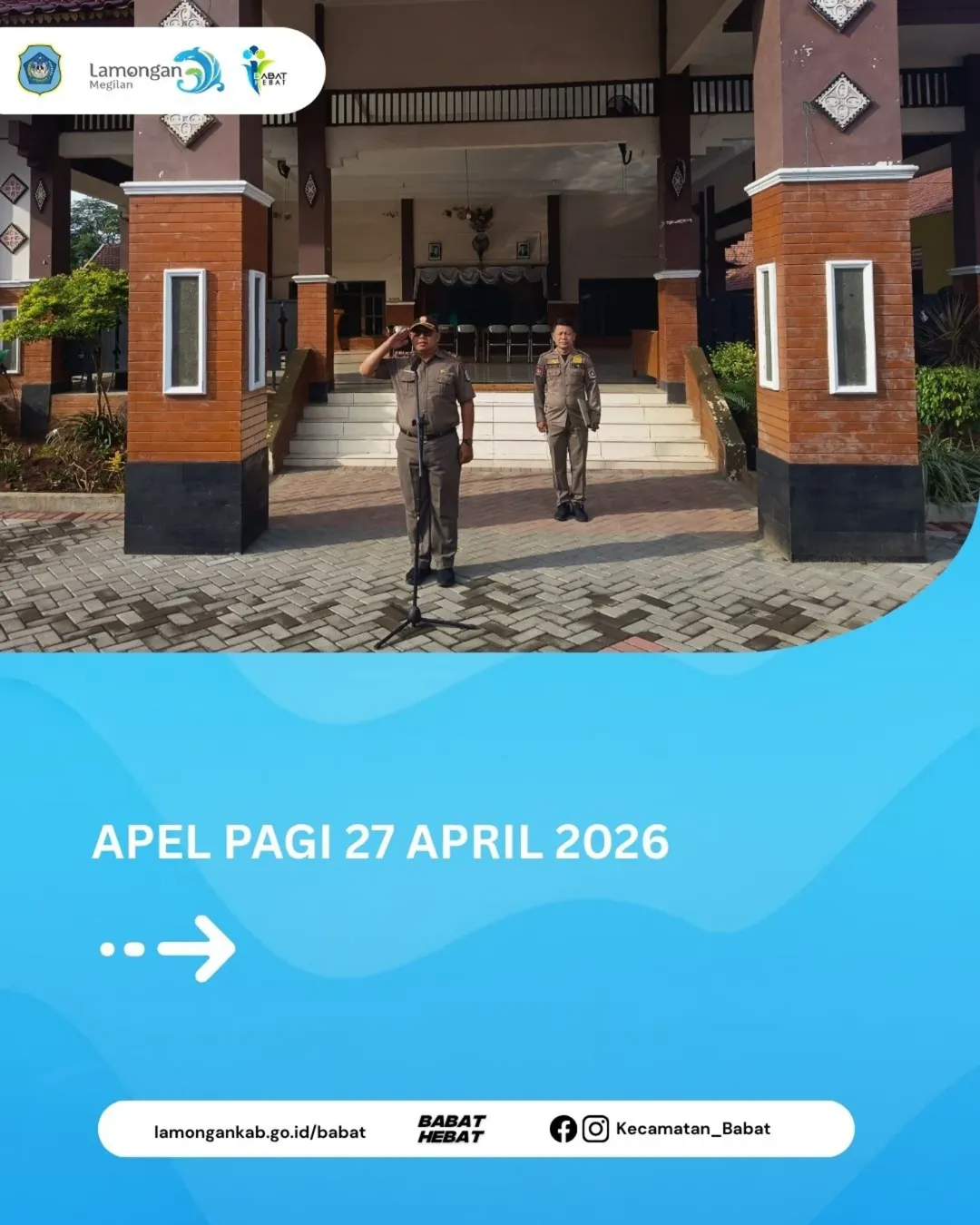 Foto: Apel Pagi 27 April 2026