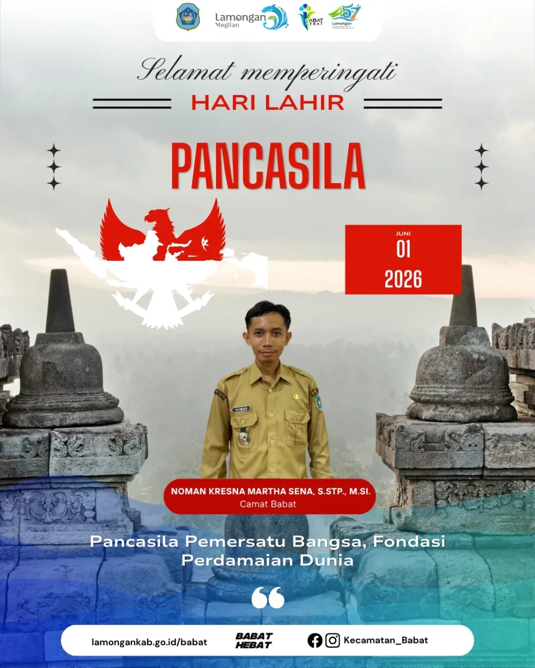 Foto: Selamat Memperingati Hari Lahir Pancasila 2026