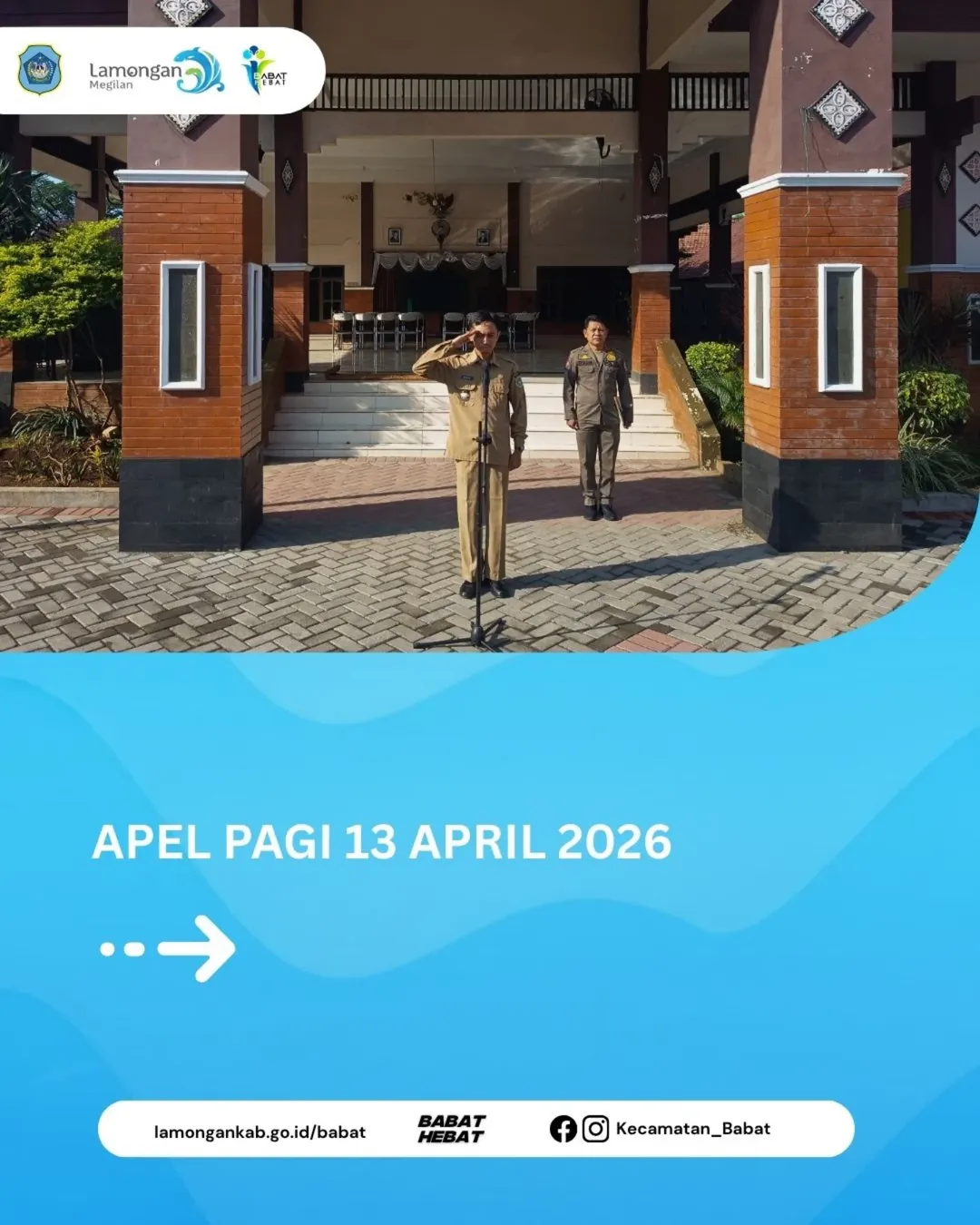 Foto: Apel Pagi 13 April 2026