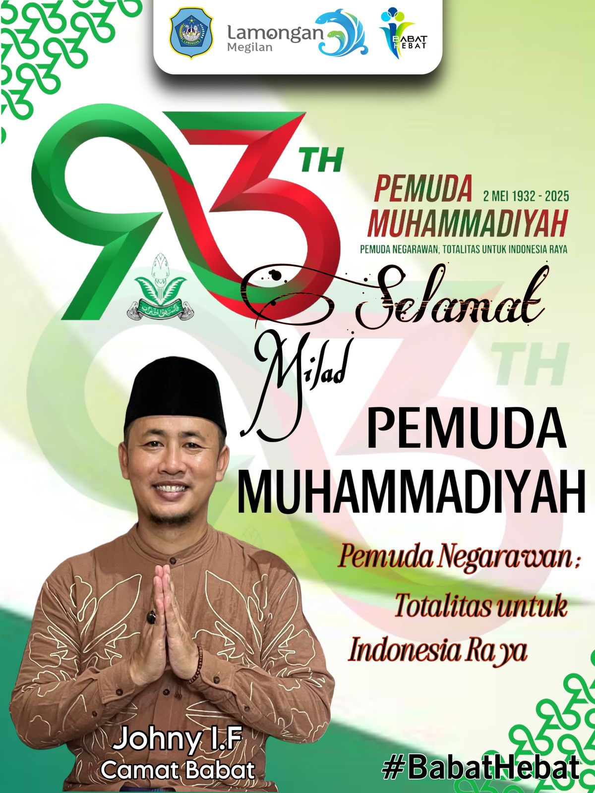 Selamat Milad ke-93 Pemuda Muhammadiyah