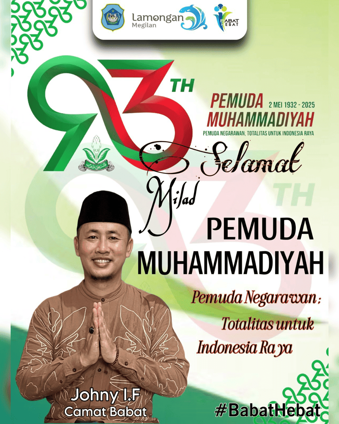 Selamat Milad ke-93 Pemuda Muhammadiyah