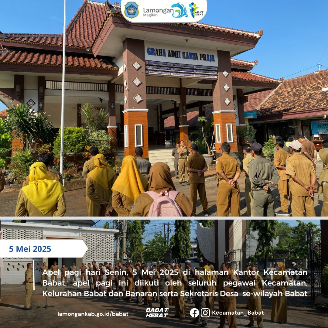 Apel Pagi, 5 Mei 2025