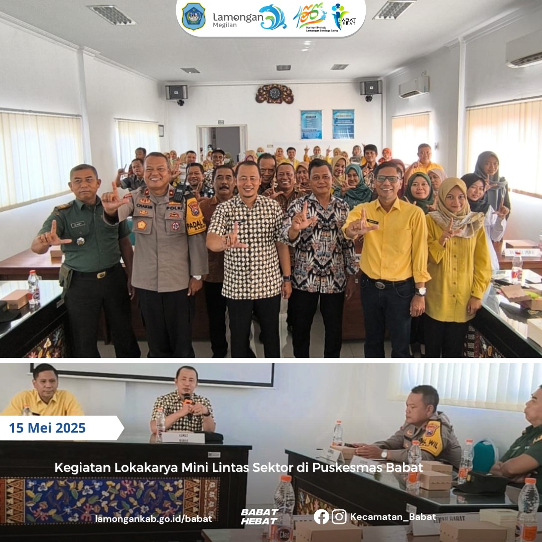 Lokakarya Mini Lintas Sektor di Puskesmas Babat: Penguatan Kolaborasi Lintas Stakeholder untuk Kesehatan Masyarakat