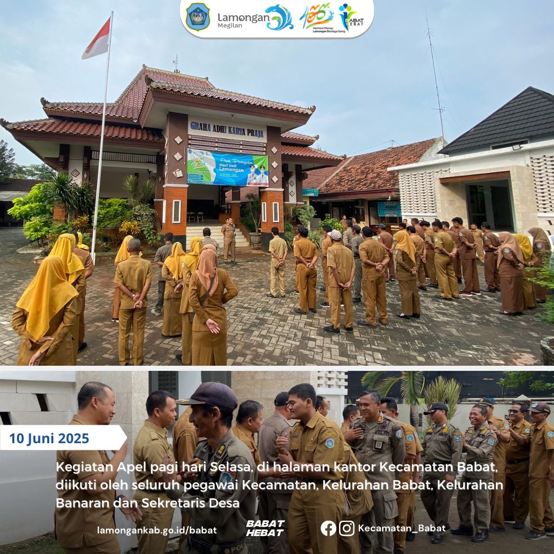 Apel Pagi Hari Selasa 10 Juni 2025