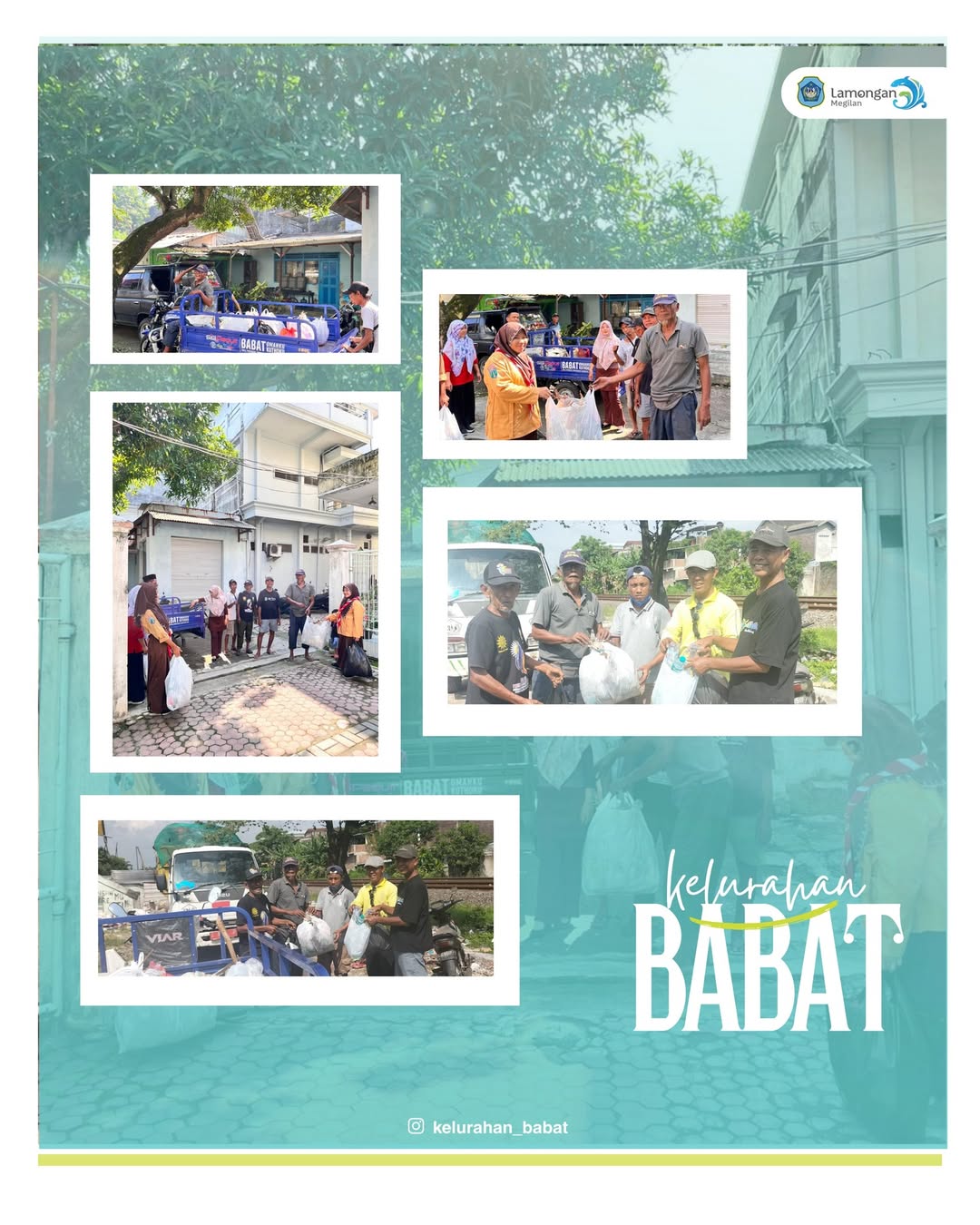 Foto: Kelurahan Babat beserta Mts YPPI dan Relawan Sae Ngaos Adakan Edukasi Cinta Kebersihan