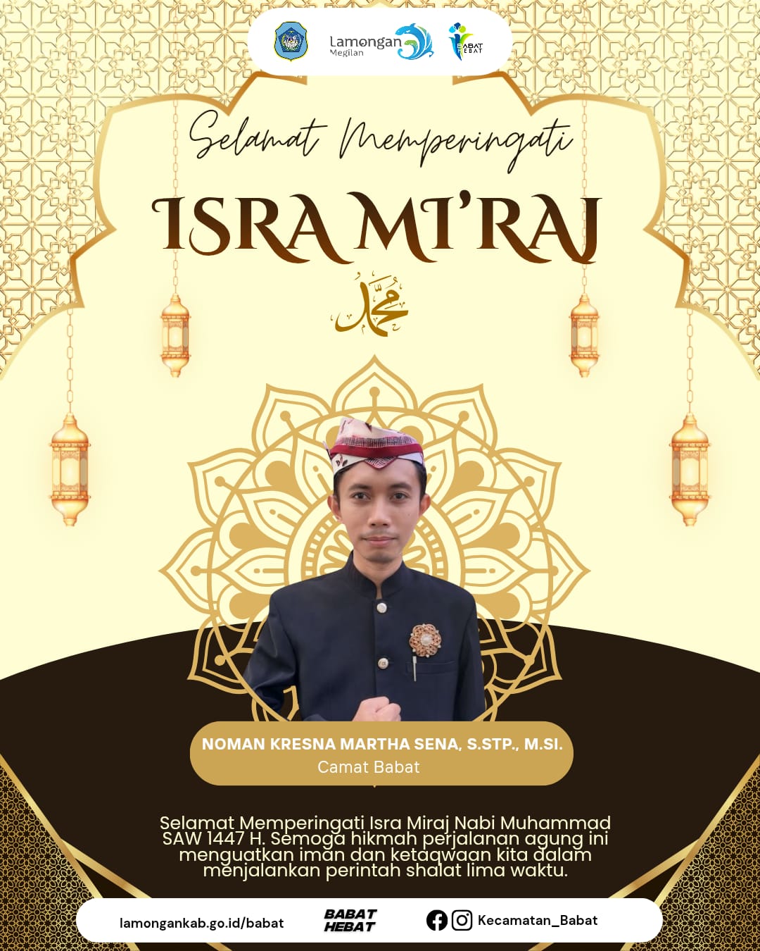 Foto: Selamat Memperingati Isra Mi'raj