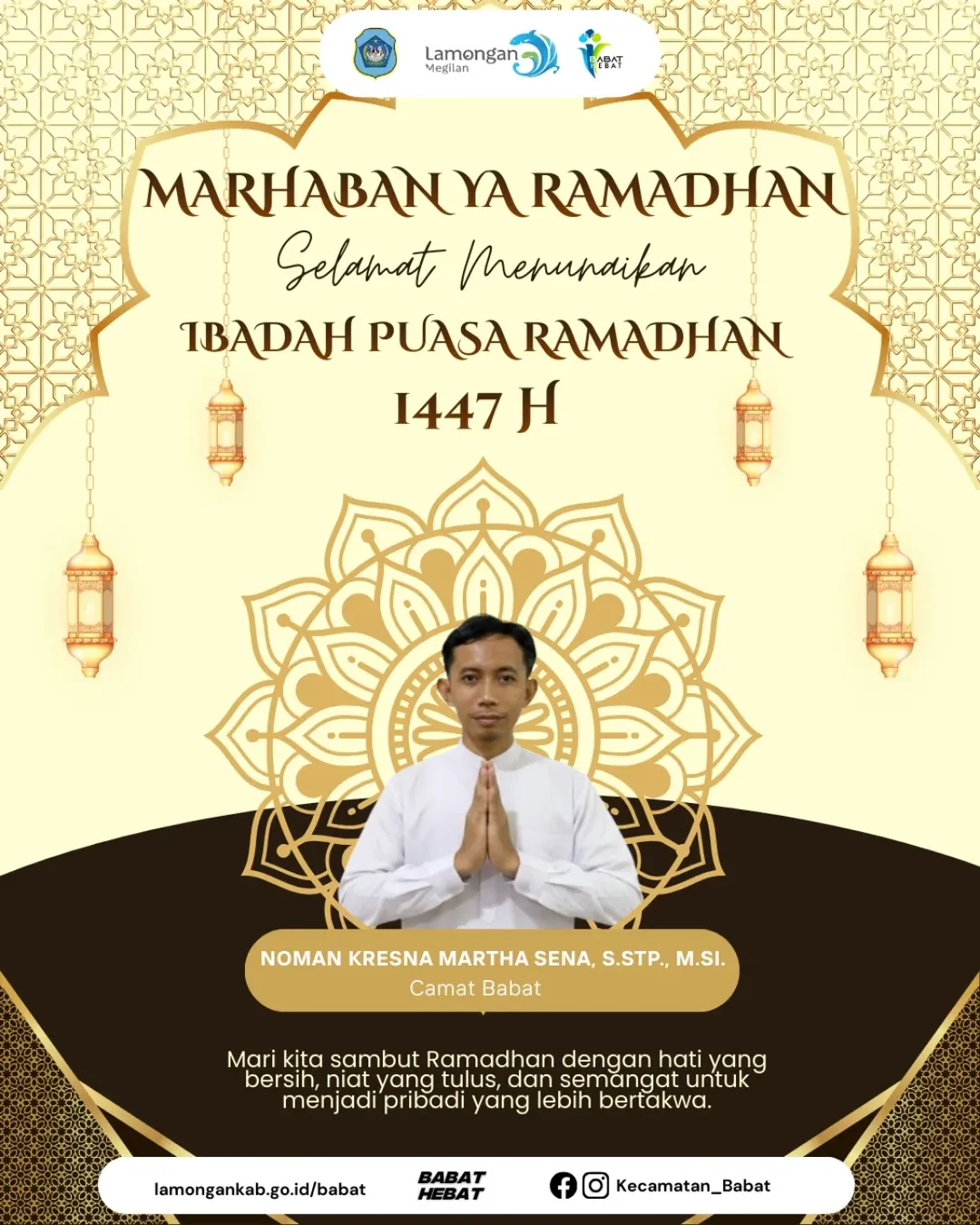 Foto: Selamat Menunaikan Ibadah Puasa Ramadhan 1447 Hijriah