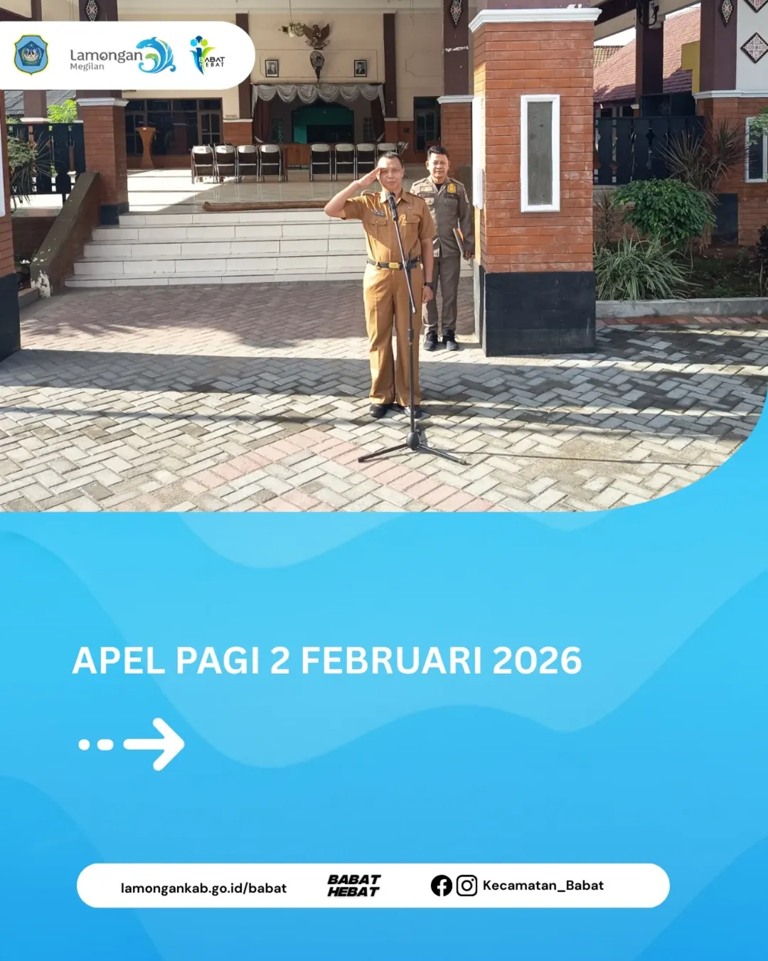 Foto: Apel Pagi Hari Senin 2 Februari 2026