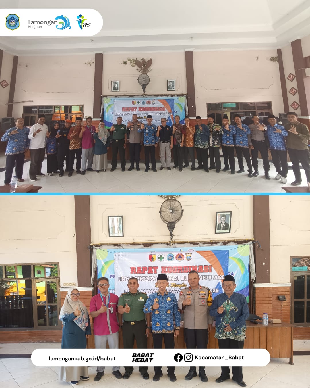 Foto: Rapat Koordinasi Lintas Sektoral Operasi Lintas Semeru 2025