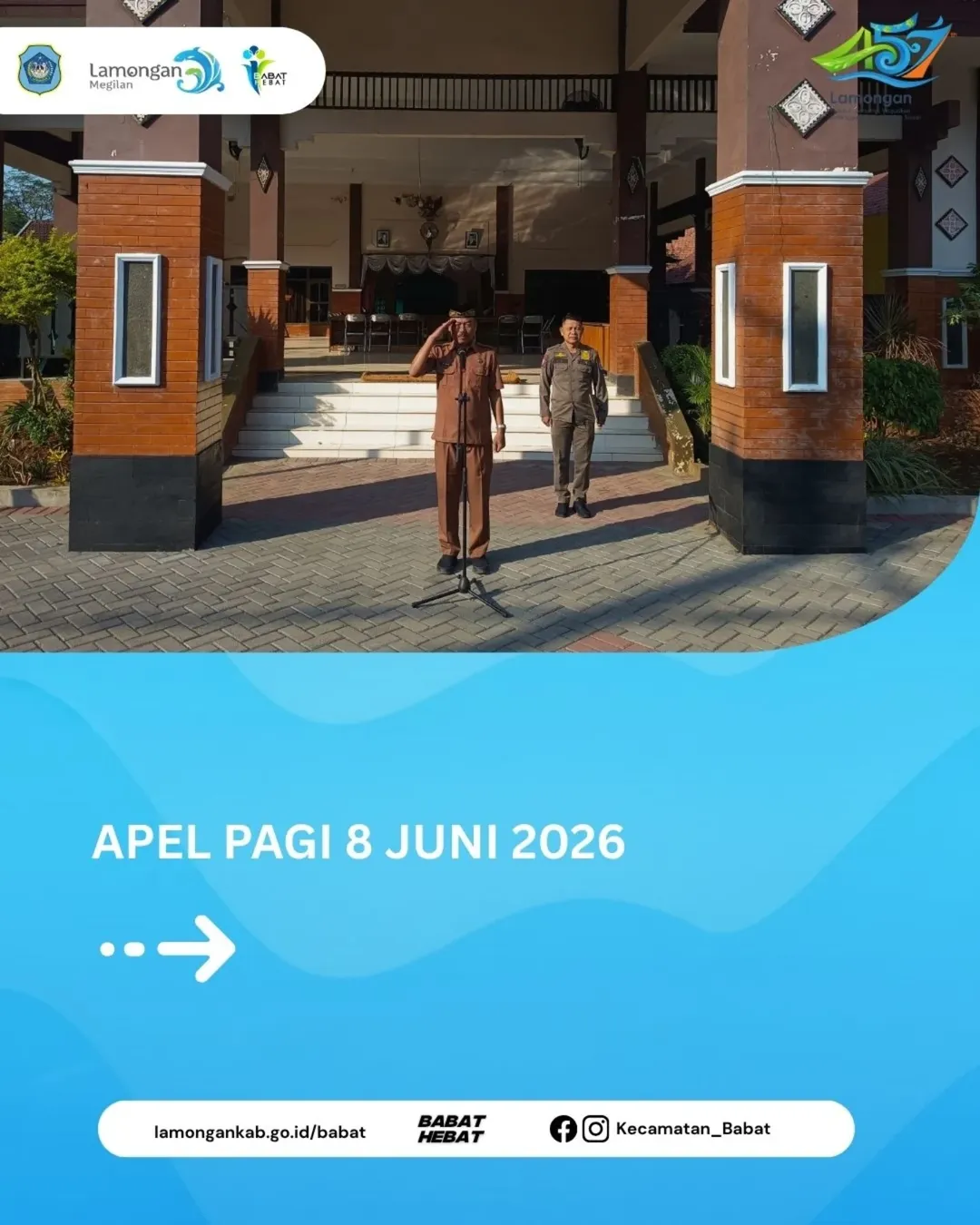 Foto: Apel Pagi 8 Juni 2026