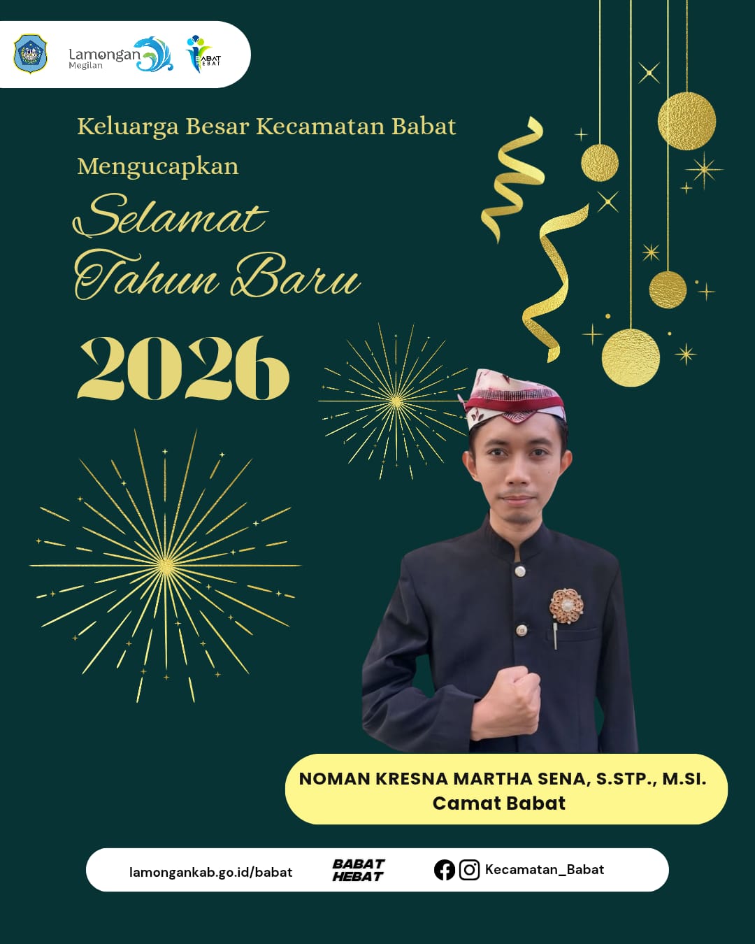 Foto: SELAMAT TAHUN BARU 2026