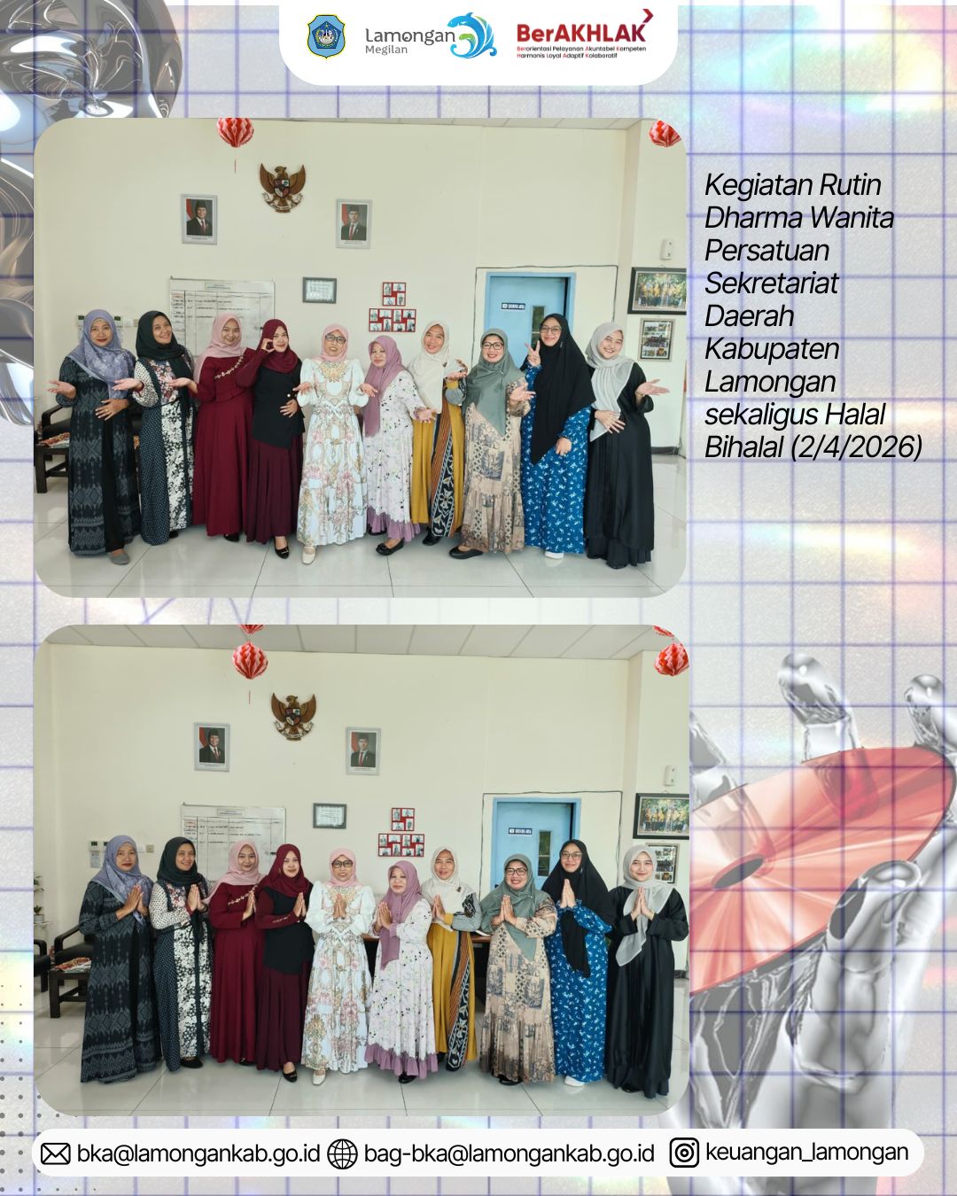 Foto: Dharma Wanita Persatuan Baperkeu