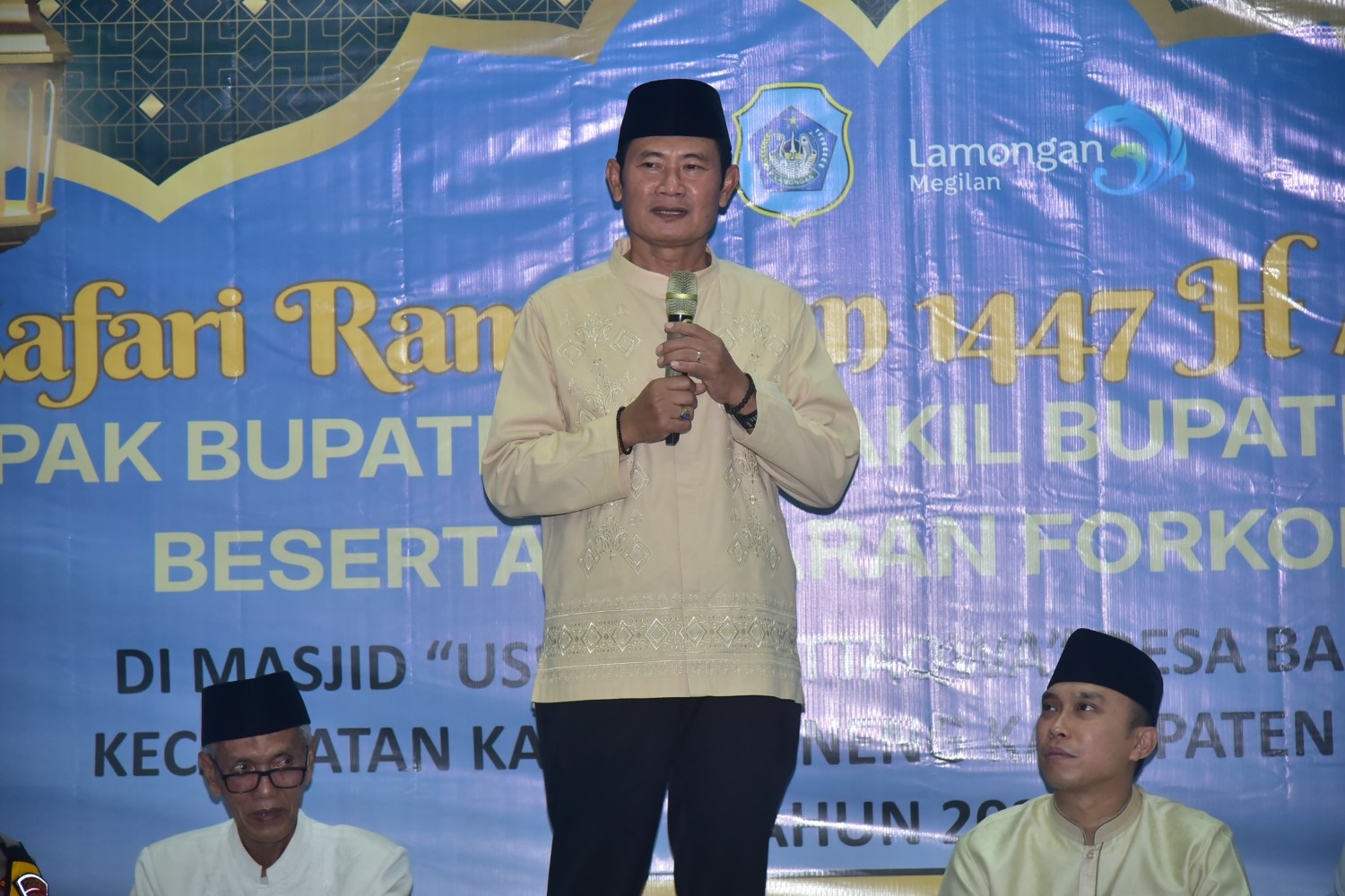 Foto: PEMERINTAH KABUPATEN LAMONGAN GELAR SAFARI RAMADAN 1447 H PERTAMA DI KECAMATAN KARANGGENENG