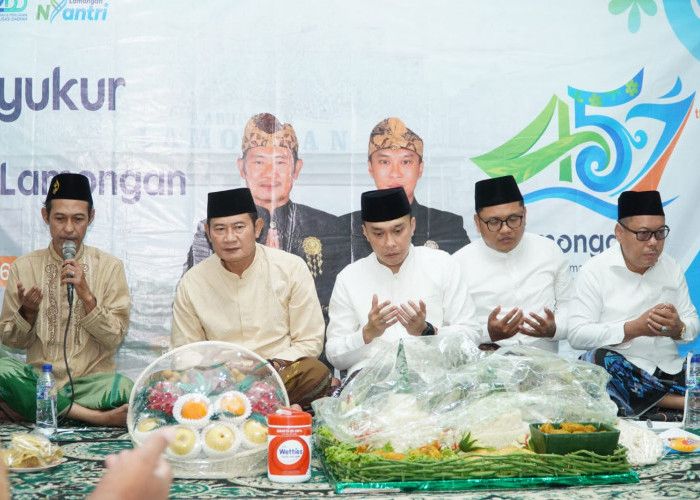 Foto: PEMERINTAH KABUPATEN LAMONGAN GELAR SUJUD SYUKUR PEMBUKA RANGKAIAN HARI JADI LAMONGAN KE-457