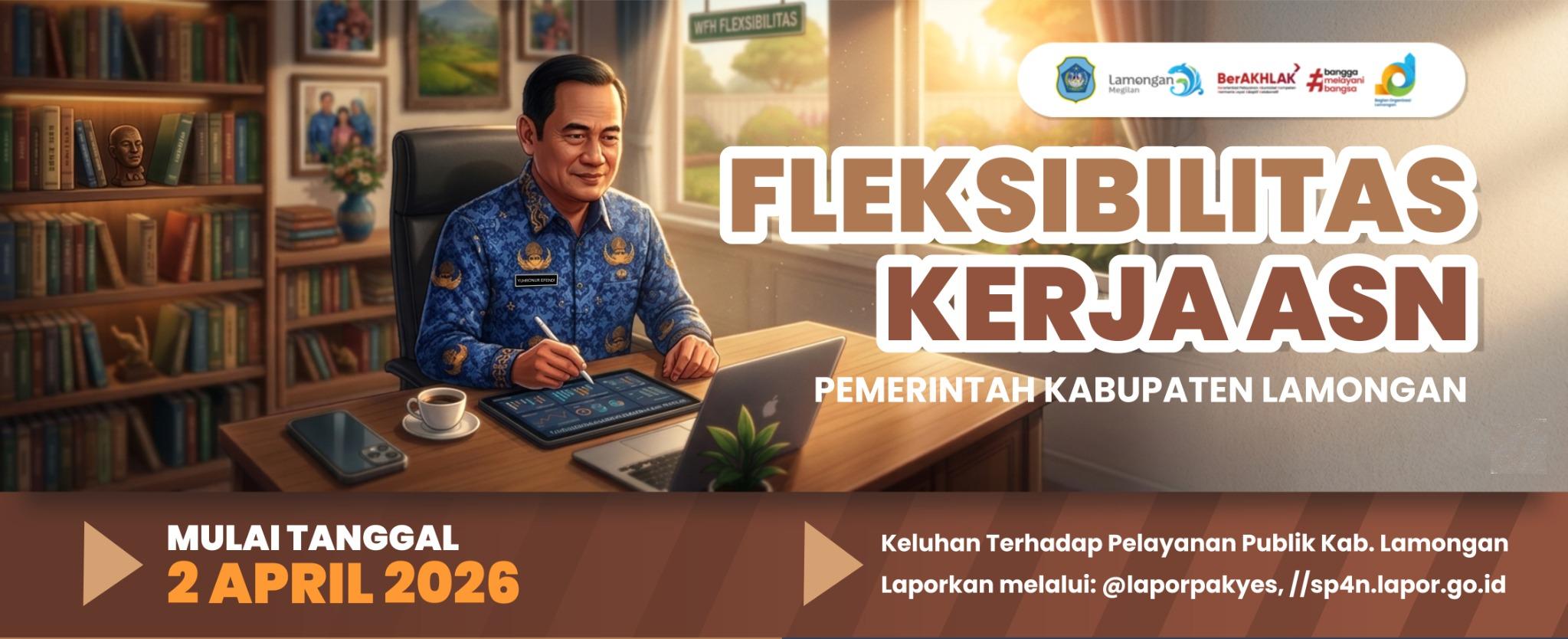 Foto: Fleksibilitas Kerja ASN Kabupaten Lamongan: Adaptif, Efisien, dan Tetap Terukur