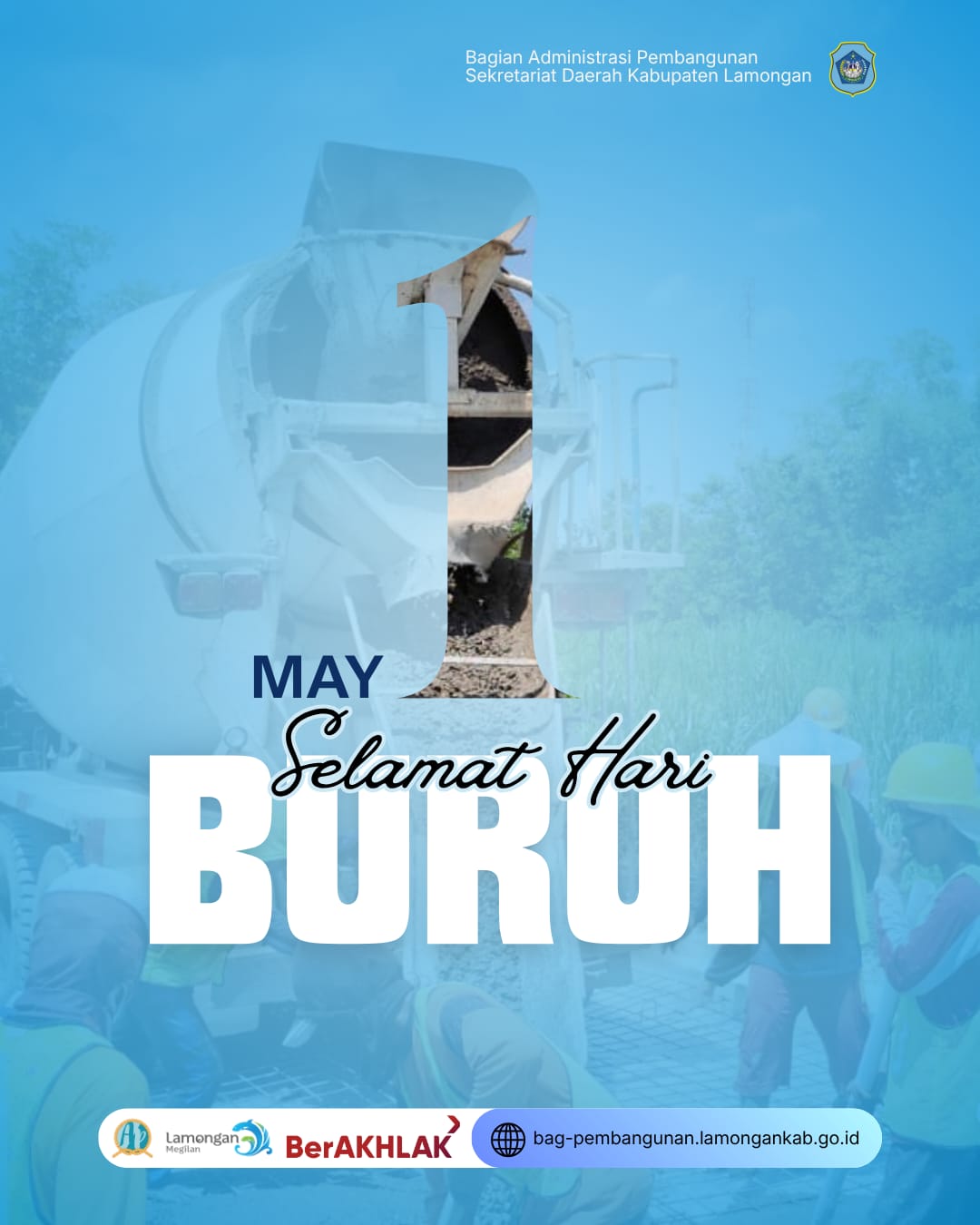 Foto: PERINGATAN HARI BURUH 2026: PEMKAB LAMONGAN TEKANKAN PEMENUHAN LIMA HAK DASAR PEKERJA