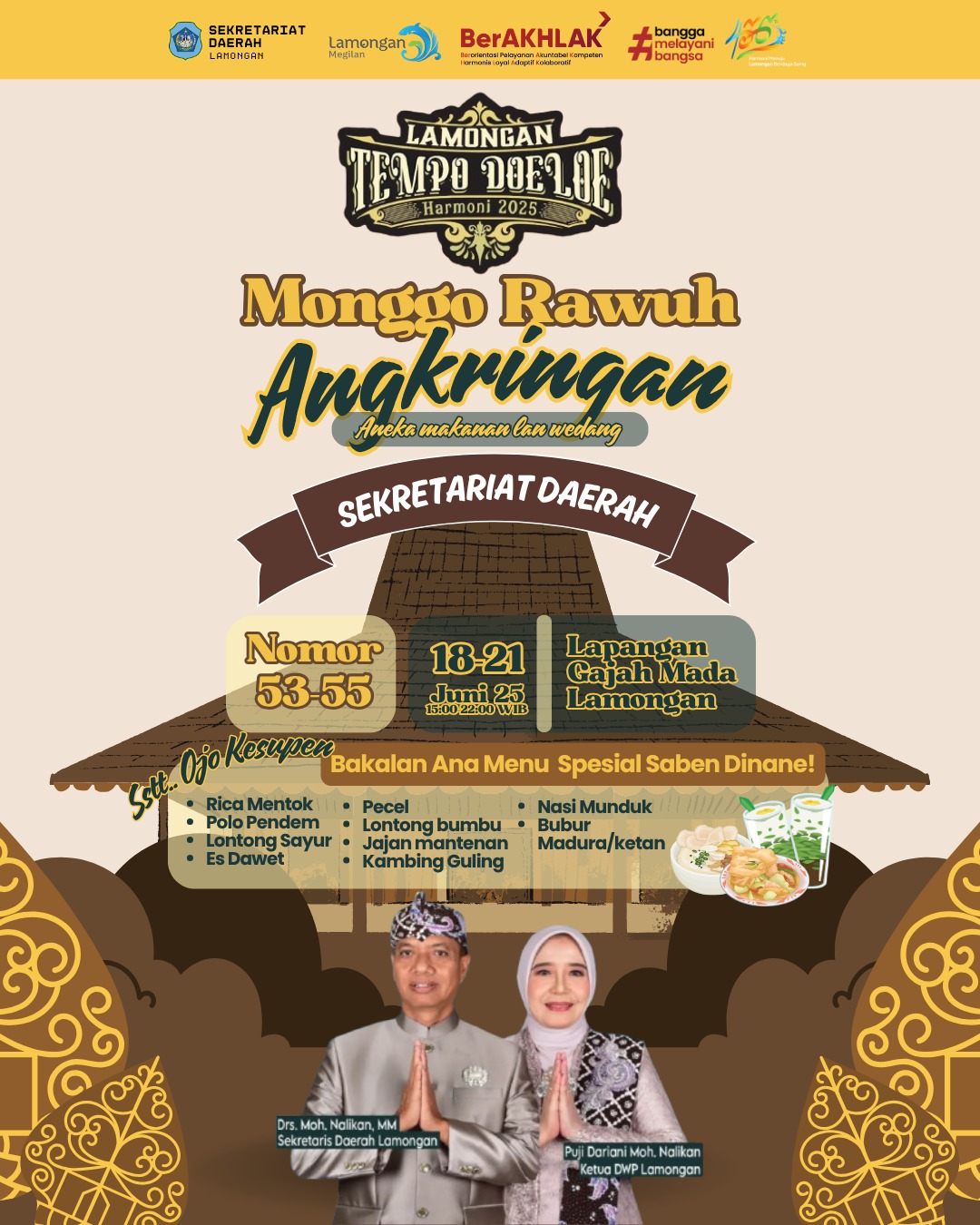 LAMONGAN TEMPO DOELOE: Rangkaian Semarak HJL 456