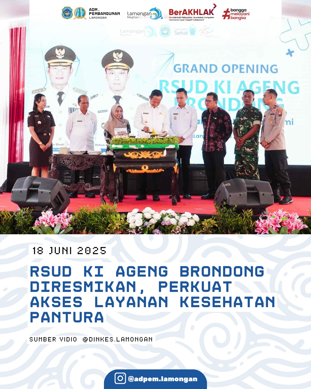 RSUD Ki Ageng Brondong diresmikan, Perkuat Akses Layanan Kesehatan Pantura