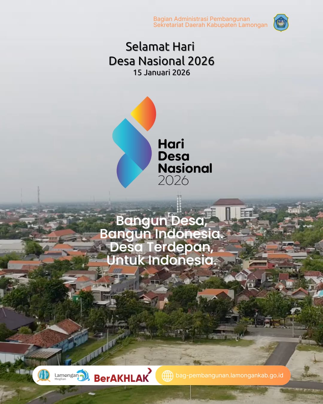 Foto: Hari Desa 2026: Mengukuhkan Desa Terdepan Sebagai Pondasi Pembangunan Nasional