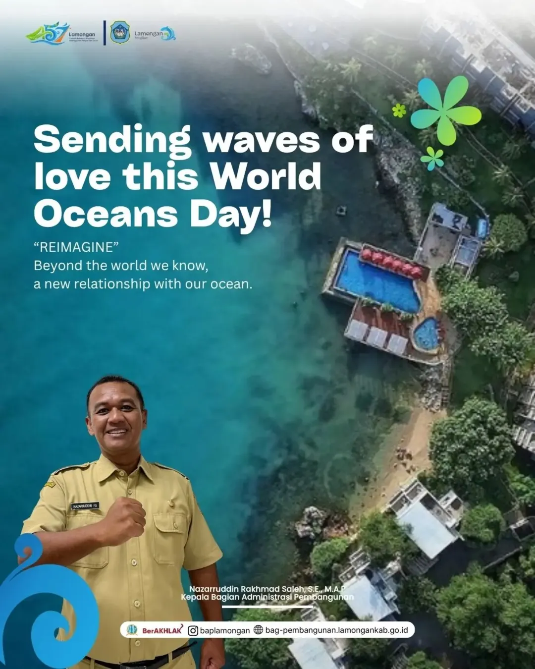 Foto: Peringatan Hari Laut Sedunia 2026: Menggaungkan Tema "REIMAGINE" untuk Masa Depan Ekosistem