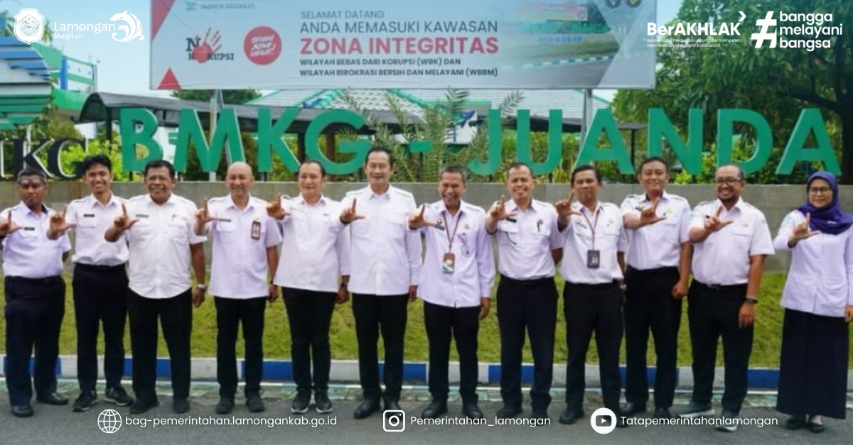 Foto: Audiensi dengan BPBD dan BMKG Jawa Timur, Pemkab Lamongan Upayakan Percepatan Penanganan Banjir