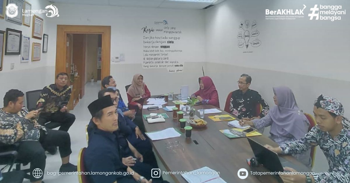 Perjanjian Kerja Sama BKPSDM Lamongan dengan Pengadilan Agama Lamongan