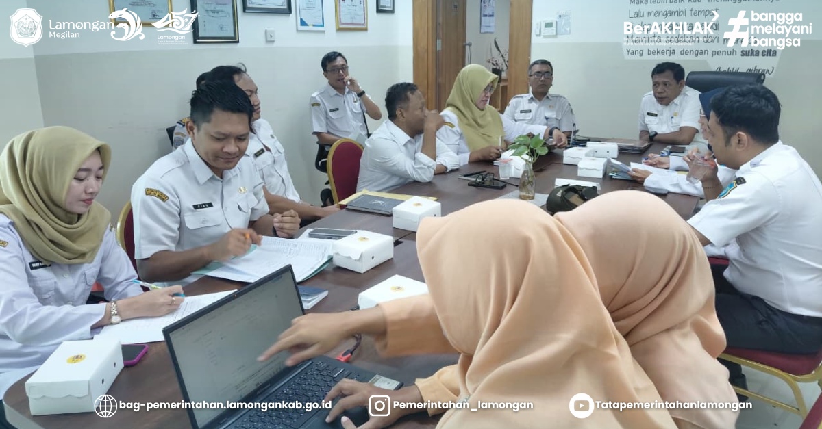 Foto: Rapat Koordinasi terkait Pembahasan Perjanjian Kerja Sama antara Pemerintah Kabupaten Lamongan dengan Politeknik Transportasi Darat Indonesia–STTD