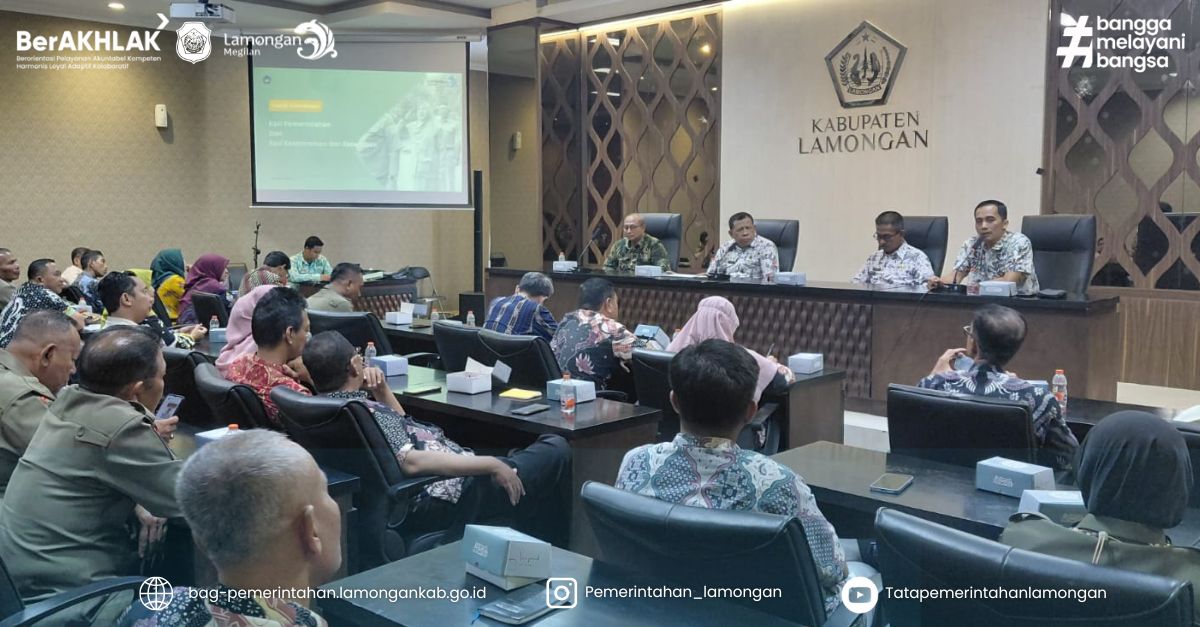 Foto: Rapat Koordinasi Kewilayahan Menjelang NATARU