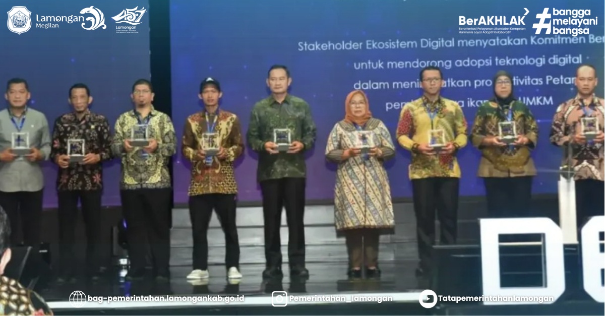 Foto: Perkuat Ekosistem Digital, Kabupaten Lamongan Terima Dukungan Inklusivitas Teknologi Baru melalui Gerakan DEAL 2026