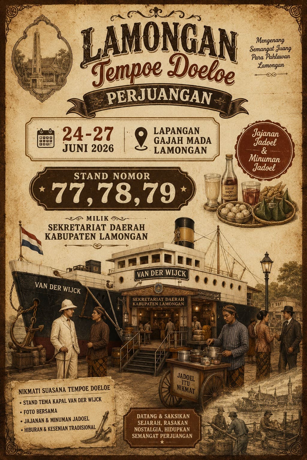 Foto: Lamongan Tempoe Doeloe Perjuangan