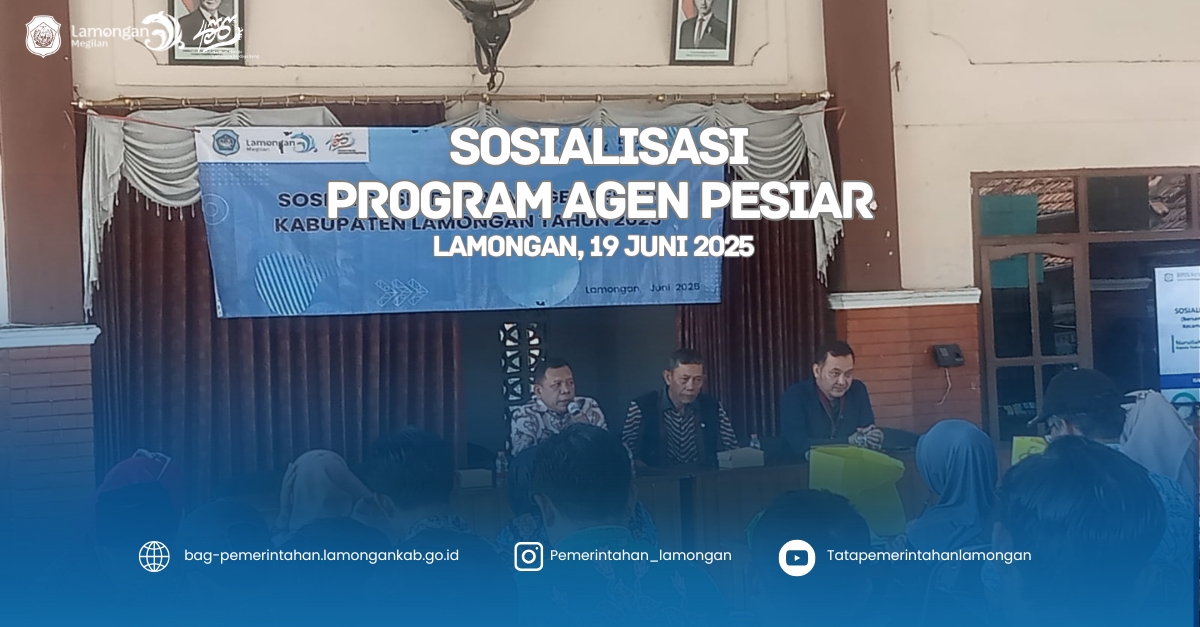 Sosialisasi Program Agen Pesiar di Kecamatan Babat