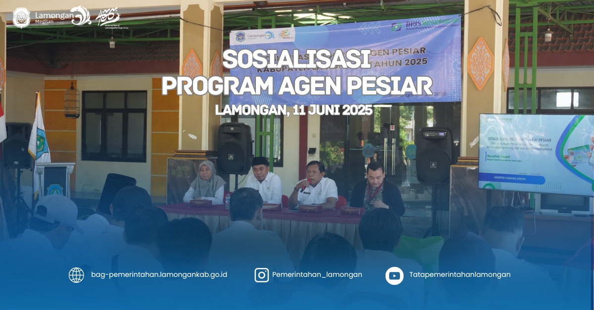 Sosialisasi Program Agen Pesiar di Kecamatan Mantup