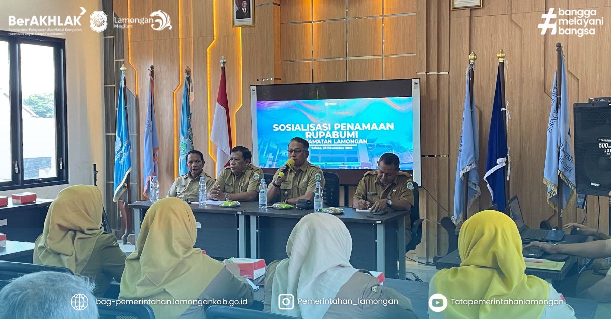 Foto: Sosialisasi Penyelenggaraan Nama Rupabumi dan Aplikasi Si-Batman