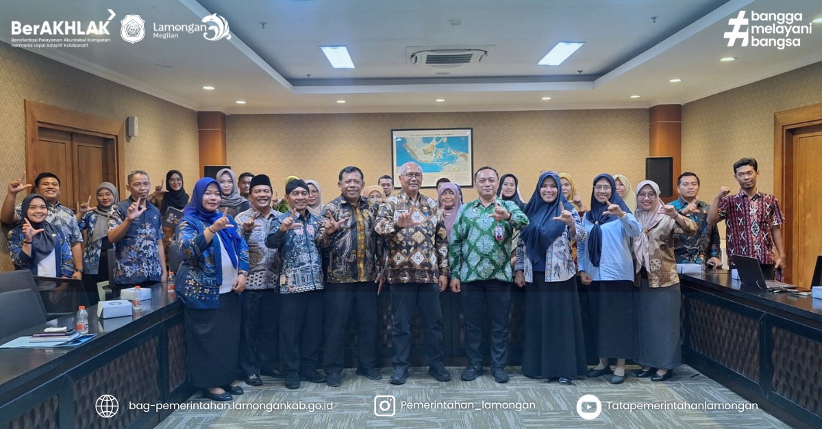 Foto: Kunjungan Kerja Pemerintah Kab. Gresik Terkait Capaian SPM