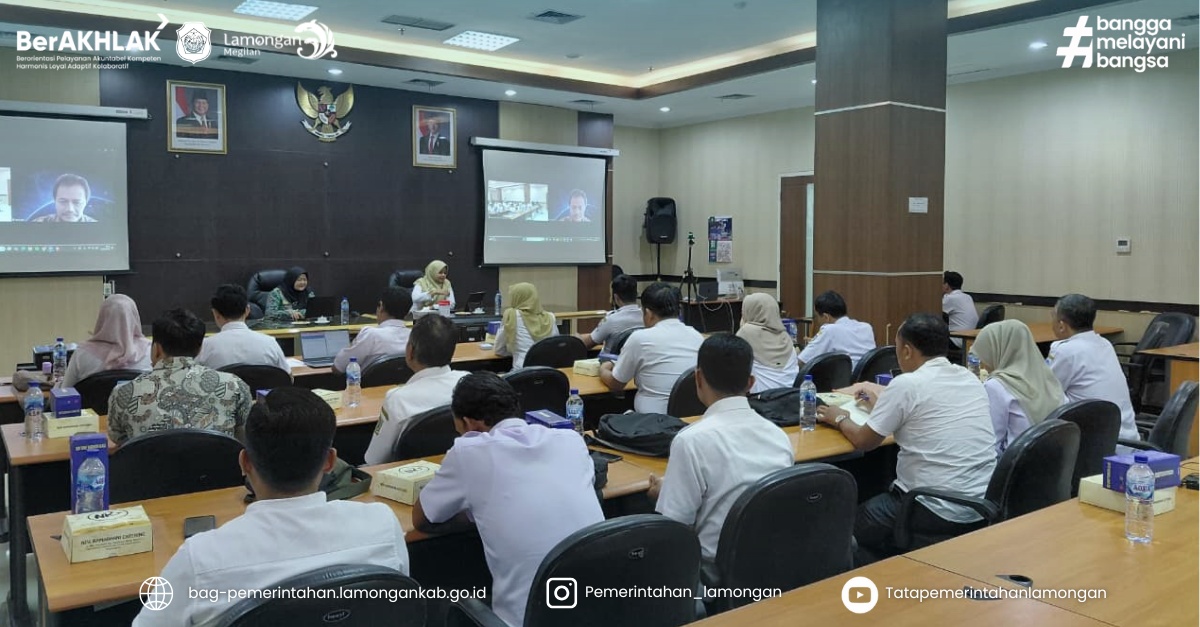 Pembinaan Teknis Terkait Penyelenggaran Nama Rupabumi kepada Pemerintah Daerah Kabupaten/Kota di Lingkup Bakorwil Bojonegoro