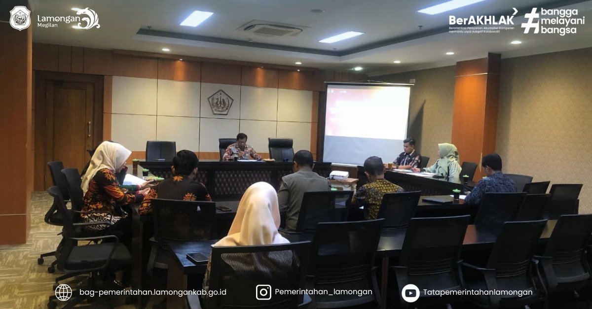 Foto: Rapat Koordinasi Persiapan Penyelenggaraan Peringatan Hari Otonomi Daerah XXX Tahun 2026