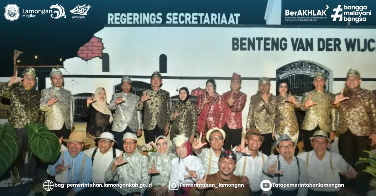 Foto: Menolak Lupa Sejarah, Nyalakan Semangat Perjuangan Menuju Lamongan Megilan
