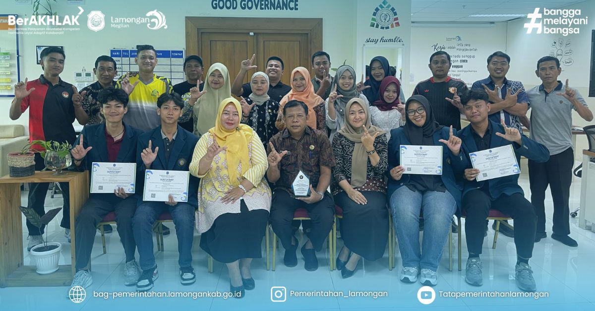 Kolaborasi Mahasiswa Magang Berdampak FISIP UB dengan Pemerintah Kabupaten Lamongan