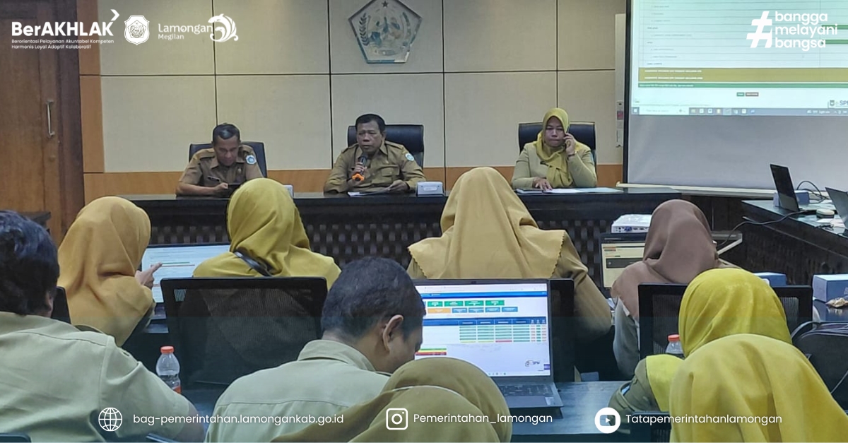Rapat Evaluasi Standar Pelayanan Minimal (SPM) Triwulan IV