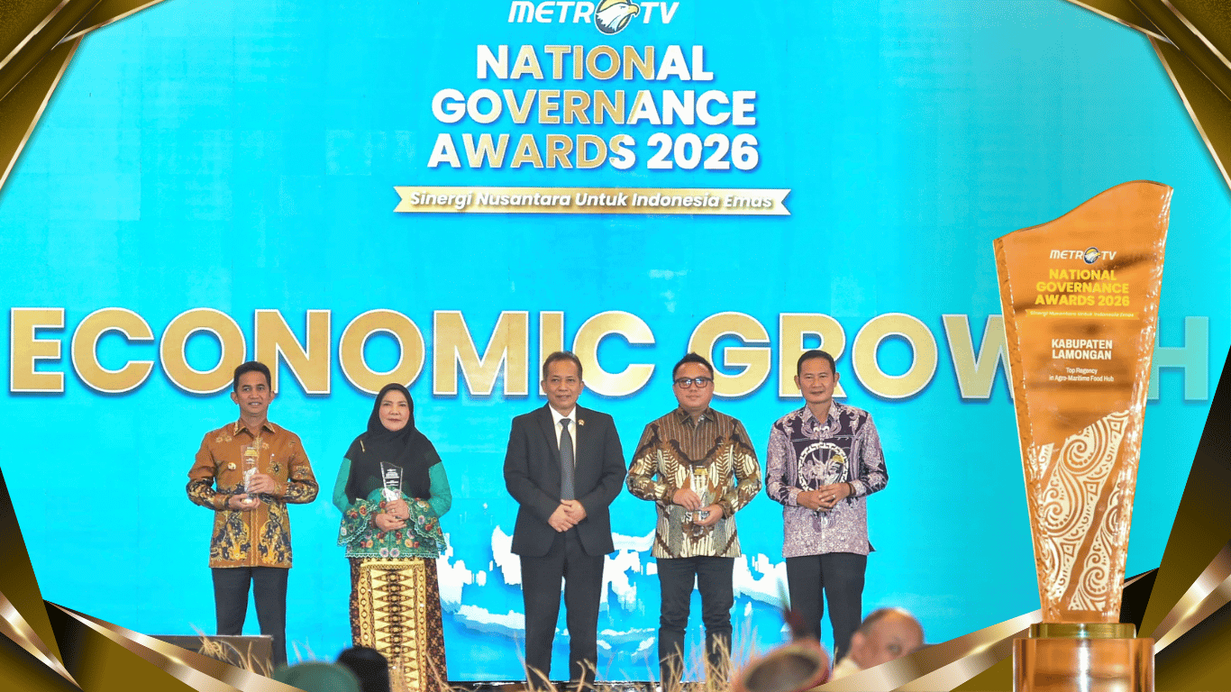 Foto: Raih Penghargaan Tingkat Nasional, Lamongan Jadi Top Regency in Agro-Maritime Food Hub 2026