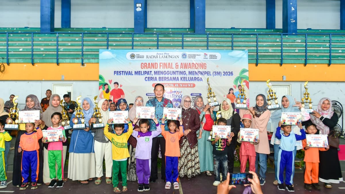 Foto: Asah Kreativitas, Ratusan Anak Usia Dini Ikuti Festival 3M