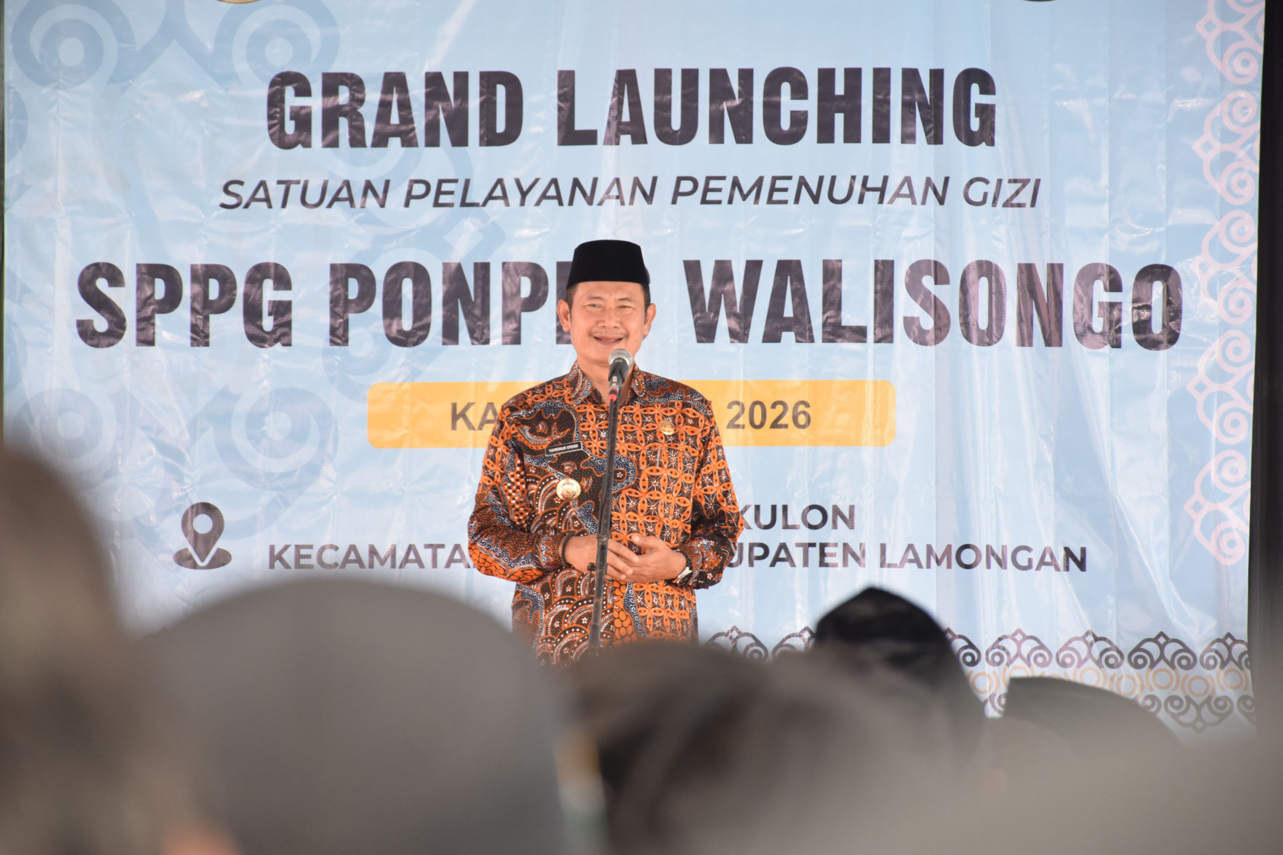 Foto: Dukung Peningkatan Kualitas Gizi pada Anak-Anak, Bupati Yes Launching SPPG Ponpes Walisongo