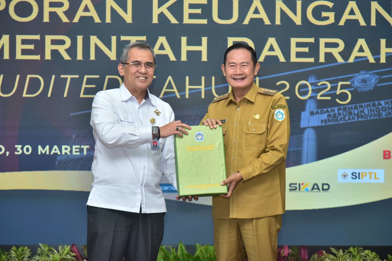 Bupati Yes Serahkan LKPD Unaudited 2025, Wujud Komitmen Transparansi dan Akuntabilitas Keuangan Daerah