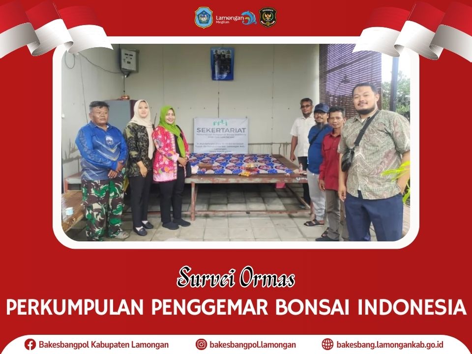 Foto: Survei Keberadaan DPC PPBI (Perkumpulan Penggemar Bonsai) Lamongan