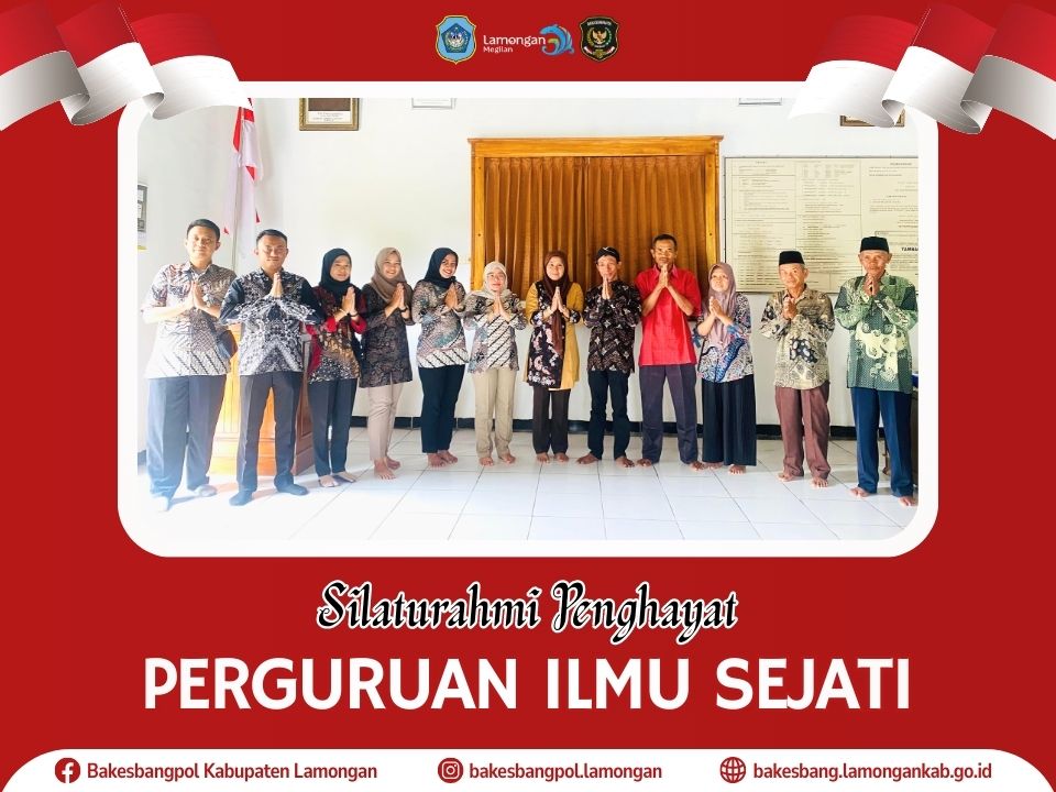 Foto: Silaturahmi Bakesbangpol Lamongan ke Perguruan Ilmu Sejati