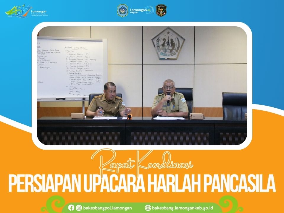 Foto: Rapat Persiapan Upacara Peringatan Hari Lahir Pancasila Tahun 2026