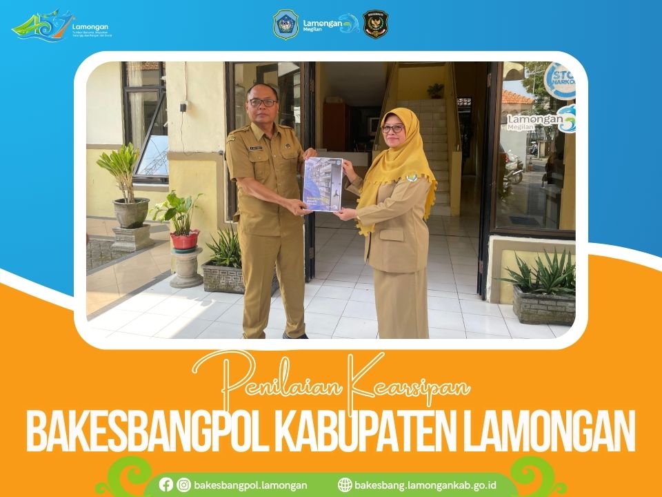 Foto: Bakesbangpol Lamongan Jalani Penilaian Kearsipan Tahun 2026
