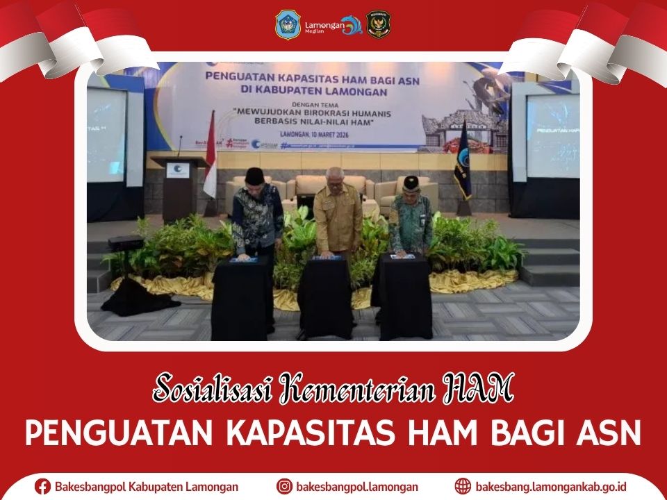 Foto: KemenHAM Dorong Penguatan Nilai Hak Asasi Manusia bagi ASN di Lamongan